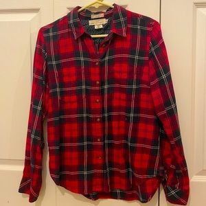 H&M Flannel Button Down Shirt